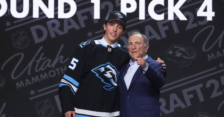 Mammoth 4th-overall pick Caleb Desnoyers injured in first game back