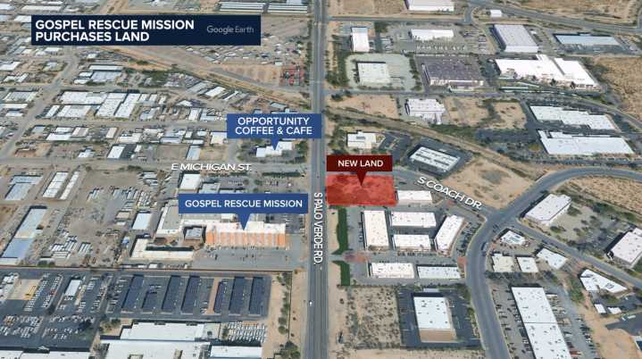 Gospel Rescue Mission invests in additional land for future expansion