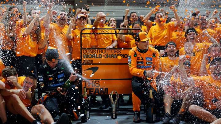 McLaren win back-to-back F1 constructors' championship; 10th overall