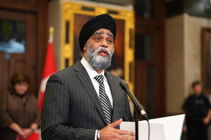 B.C. government recruits former federal minister Harjit Sajjan as Ottawa boosts military spending
