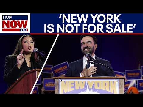 Mamdani joins AOC and Bernie Sanders for ‘New York Is Not For Sale’ rally