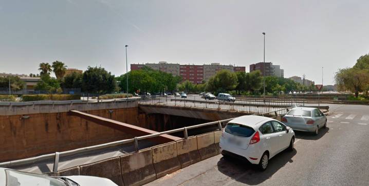 Corte parcial de tráfico en la Glorieta Berrocal por las obras de la Línea 3 del Metro