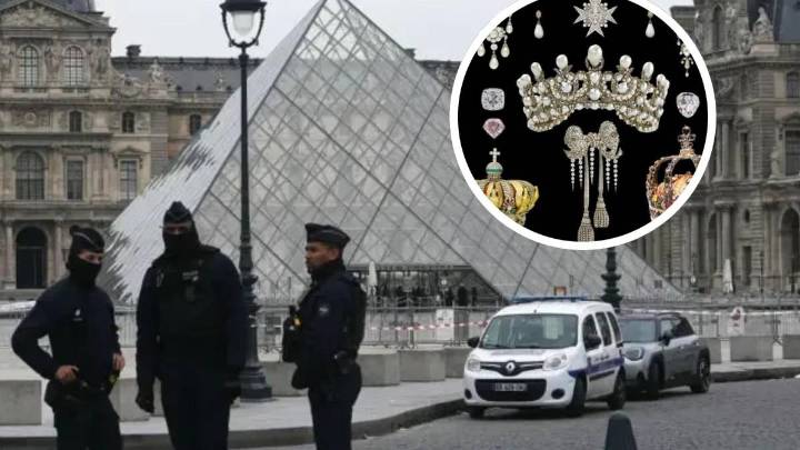 Enviaron a la cárcel a los dos hombres detenidos por el multimillonario robo en el Museo de Louvre en Francia