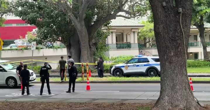 One man dead in officer-involved shooting on Punchbowl St.