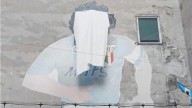 Comerciantes de Nápoles taparon el mural de Maradona como forma de protesta