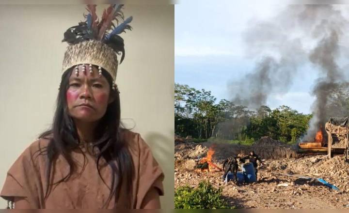 Activista asháninka habría sido secuestrada tras denunciar la minería ilegal en su comunidad: ''Quiero justicia antes de que me maten''