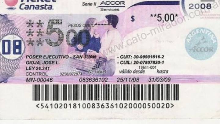 Ticket Canasta: uno de los puntos más objetados de la reforma laboral de Javier Milei