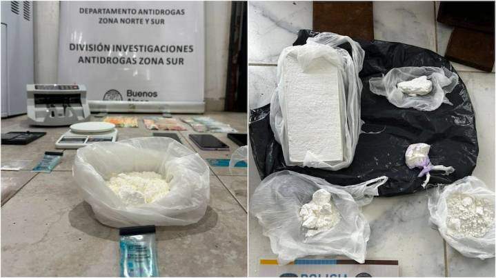 Desbarataron una banda narco peruana que operaba en Almagro: vendían cocaína con el logo de un delfín
