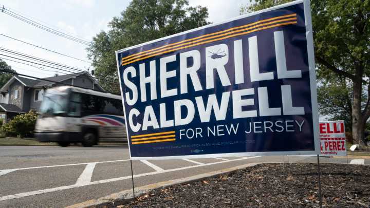 Both NJ governor campaigns are capitalizing on Sherrill's Navy record