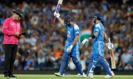 Rohit hits ton, Kohli scores half-century to take India to big win