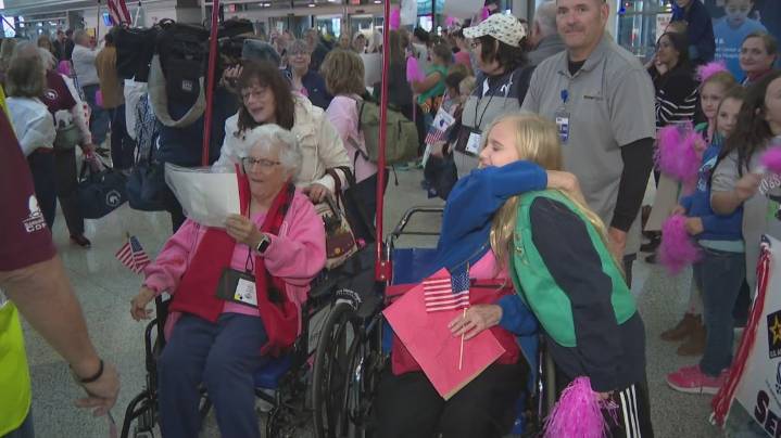 First All-Women Buffalo-Niagara Honor Flight Returns Home
