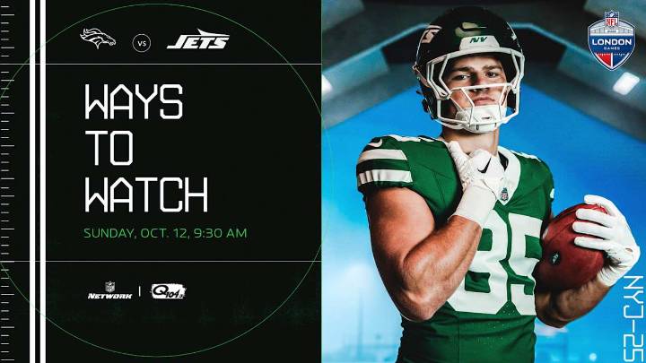 Ways to Watch and Listen | Jets vs. Broncos