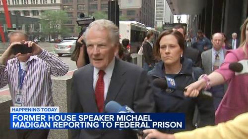 Former Illinois House Speaker Mike Madigan expected to report to federal prison Monday