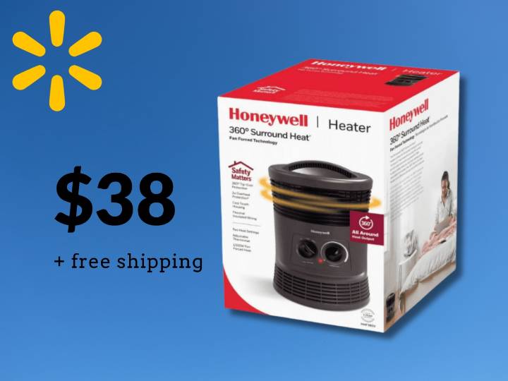 Walmart has slashed the price of Honeywell’s most affordable space heater just in time for winter