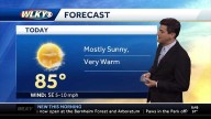 Another warm and dry Sunday before changes next week