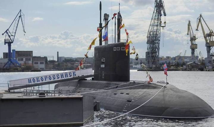 Rusia desmiente avería del submarino Novorossiysk cerca de Francia