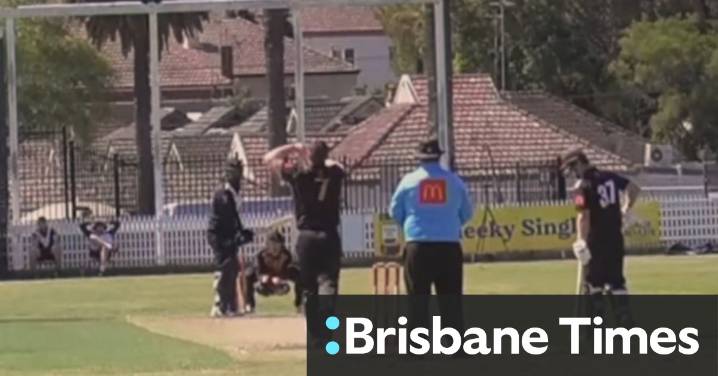 Grade cricketer blasts triple