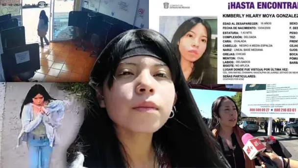 Cronología de la desaparición de Kimberly Moya en Naucalpan