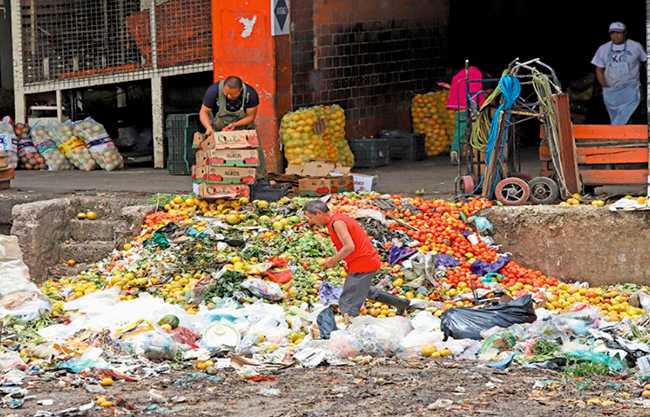 Tiran millones de toneladas de alimentos en nuestro país; mientras otros cientos de miles viven en la pobreza