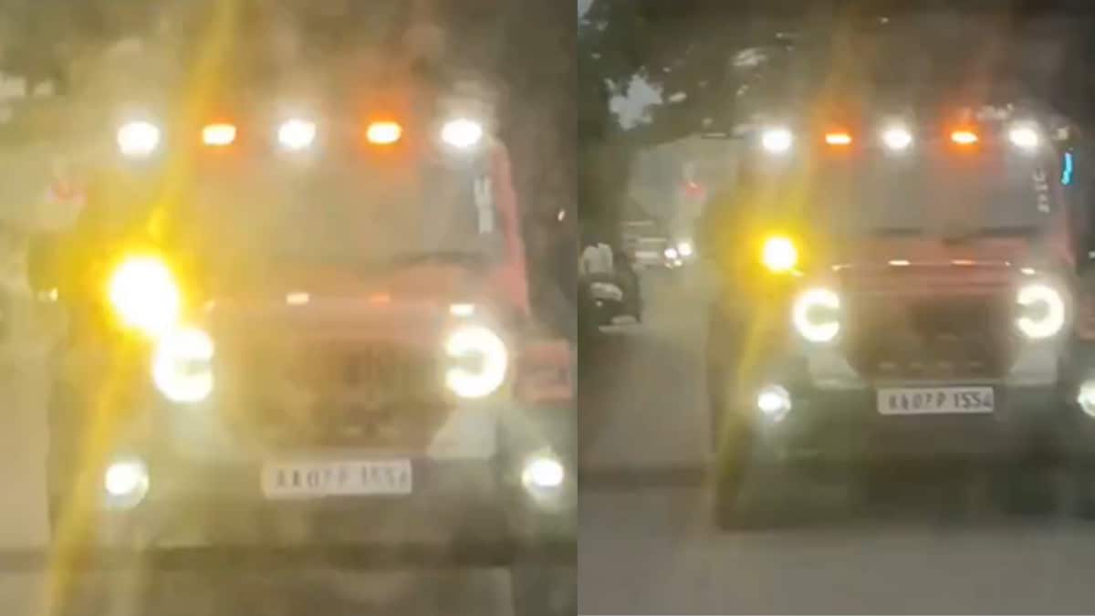 Mahindra Thar’s Flashy Light Show On Karnataka Road Sparks Outrage — Know Car Bulbs That Are Legal Vs Banned