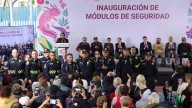 Clara Brugada inaugura módulo de seguridad remodelado en Coyoacán