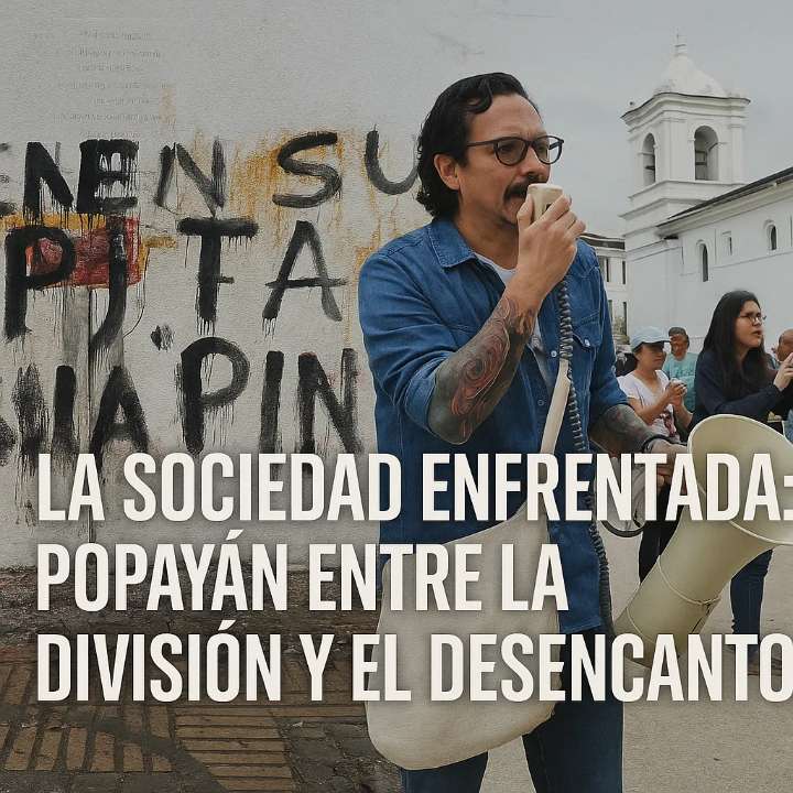 La sociedad enfrentada: Popayán entre la división y el desencanto
