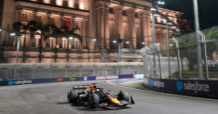 Verstappen has momentum in F1 title fight in Singapore as McLaren stumbles