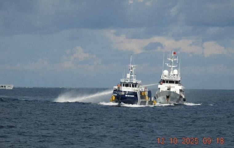 U.S. backs Philippine ally after China warns over vessel clash