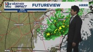 A few sprinkles possible for our eastern counties.