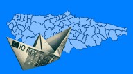 El mapa de ingresos de los barrios asturianos: Somió y San Martín del Rey Aurelio, dos extremos de un mismo territorio