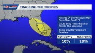 Tropical disturbance bringing rain to Florida this weekend