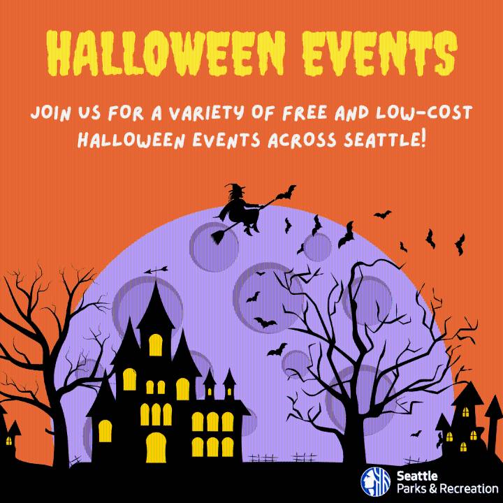 2025 Halloween Events with Seattle Parks and Recreation