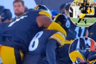 What Aaron Rodgers told Steelers lineman who tackled him in celebration