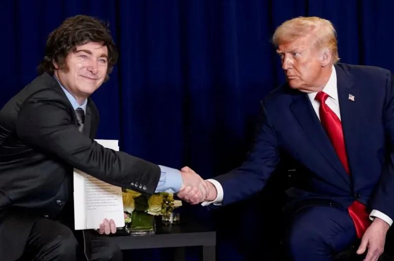 Javier Milei viajó a Washington para reunirse con Donald Trump