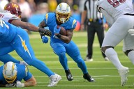 Deadspin | Chargers place RB Omarion Hampton (ankle) on IR