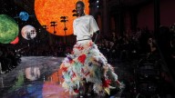 Model Awar Odhiang on Chanel Spring 2026 Finale, Matthieu Blazy Debut