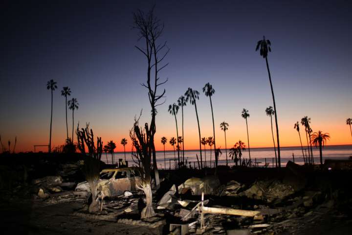 Authorities charge man with sparking deadly January wildfire that leveled LA neighborhoods Updated 17 mins ago