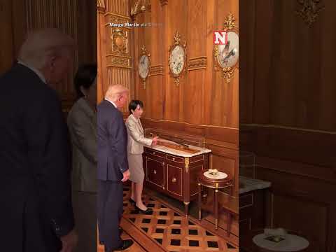 Japanese PM Sanae Takaichi Gifts Trump Signed Golf Equipment During Visit