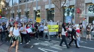 Activistas en San José protestan contra la guerra en Gaza