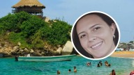 Ella era Yudis Milena Agredo, la docente que murió ahogada mientras hacía buceo en una playa en Santa Marta