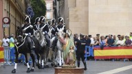 Los 12 siglos de Murcia arropan a la Policía Nacional en el acto de los Ángeles Custodios en Belluga