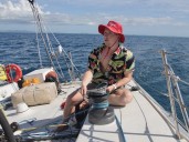 I founded my company while sailing around the world on a boat. It made $20 million in revenue last year.