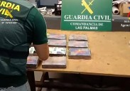 Localizan once kilos de cocaína ocultos en un contenedor del Puerto de Las Palmas procedente de Brasil