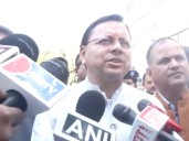Uttarakhand CM Dhami meets disaster victims in Sahastradhara