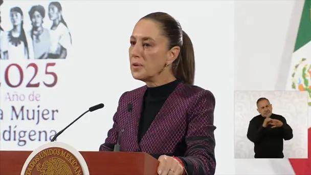 Sheinbaum dice que bloqueos tienen fines políticos