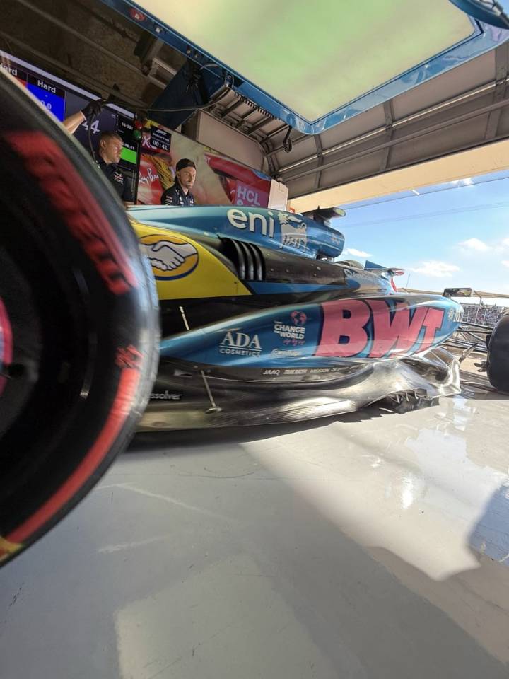 Franco Colapinto pasó a la Q2 y largará en la 15ª posición del Gran Premio de Estados Unidos