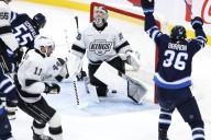 Deadspin | Mark Scheifele scores twice to get Jets past Kings 3-2