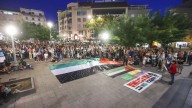 Las protestas a favor de Palestina reúnen a cientos de personas en Huesca