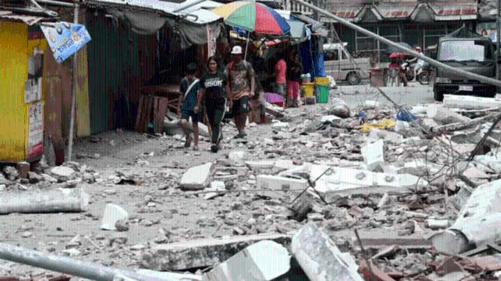 Terremoto de magnitud 6.9 en Filipinas deja 69 muertos y los hospitales reciben decenas de heridos