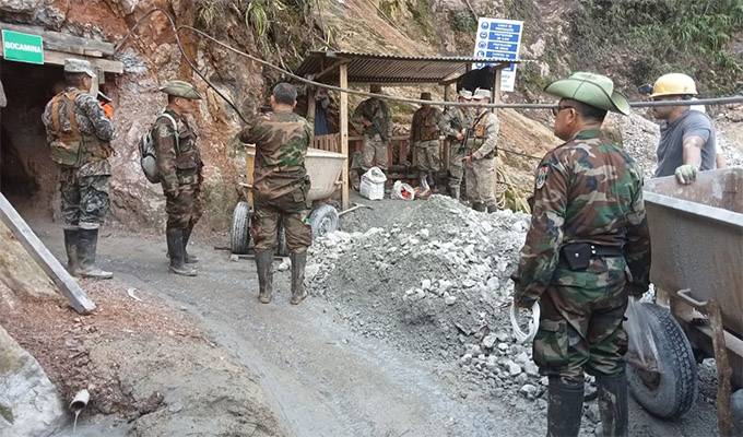 Cajamarca: destruyen socavones, campamentos y maquinaria durante operativo contra la minería ilegal